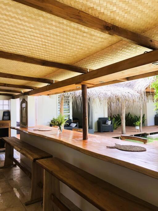 Bungalow Tiarii, Avec Acces Direct A Une Plage Privee Tevaitoa Bagian luar foto