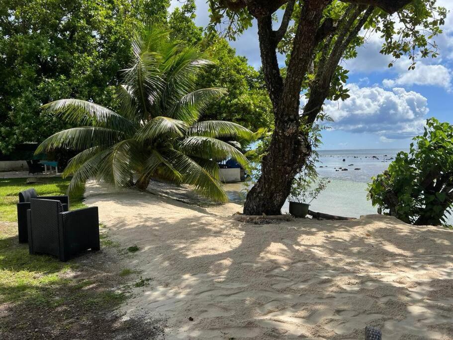 Bungalow Tiarii, Avec Acces Direct A Une Plage Privee Tevaitoa Bagian luar foto