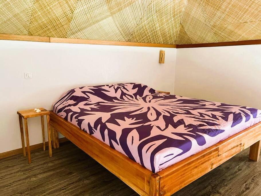 Bungalow Tiarii, Avec Acces Direct A Une Plage Privee Tevaitoa Bagian luar foto