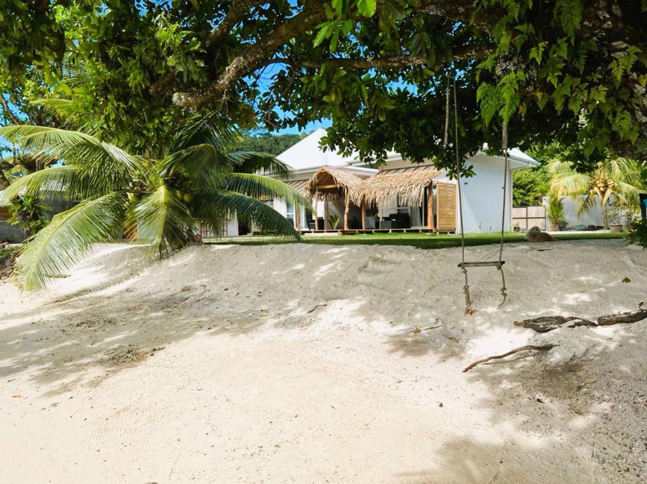 Bungalow Tiarii, Avec Acces Direct A Une Plage Privee Tevaitoa Bagian luar foto